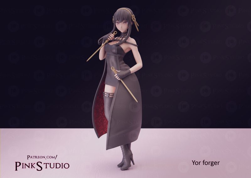 Pink Studio 间谍过家家 约尔·福杰-P站图纸收藏馆