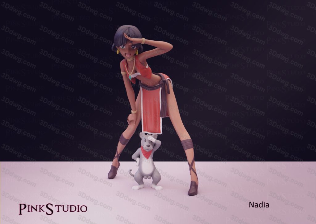 Pink Studio 蓝宝石之谜 娜汀亚-P站图纸收藏馆