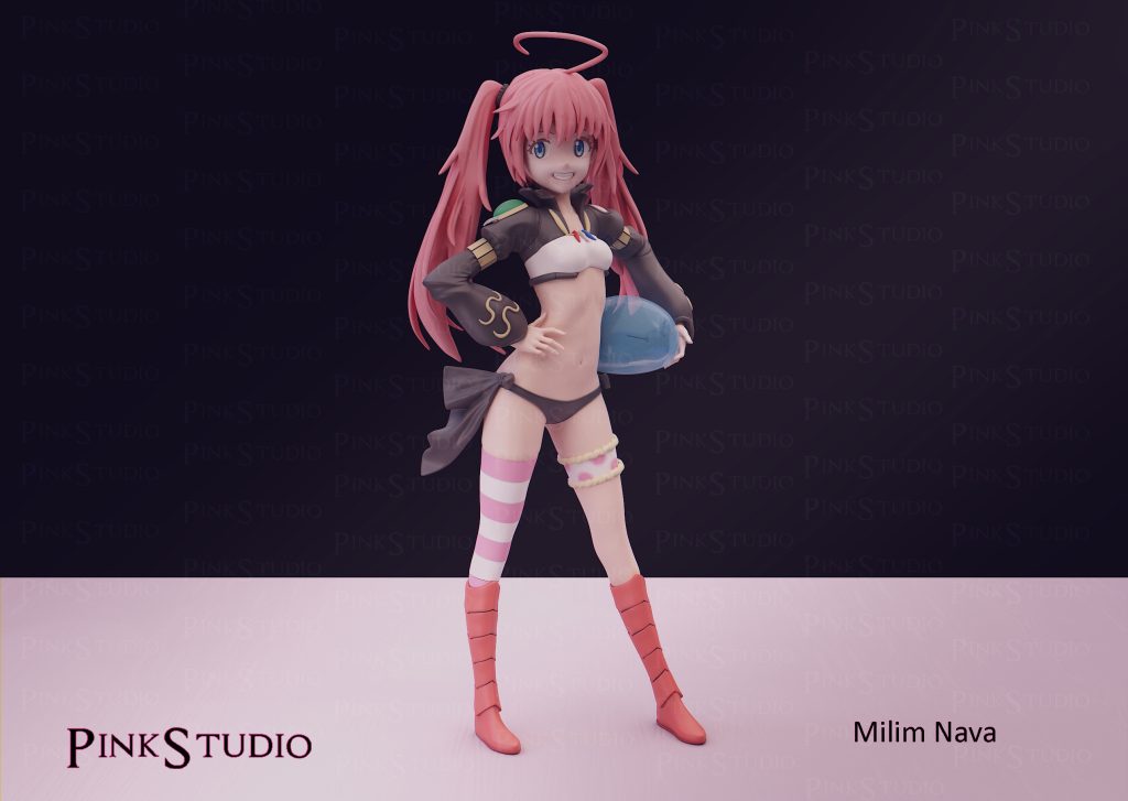 Pink Studio 关于我转生变成史莱姆这档事 米莉姆·纳瓦-P站图纸收藏馆