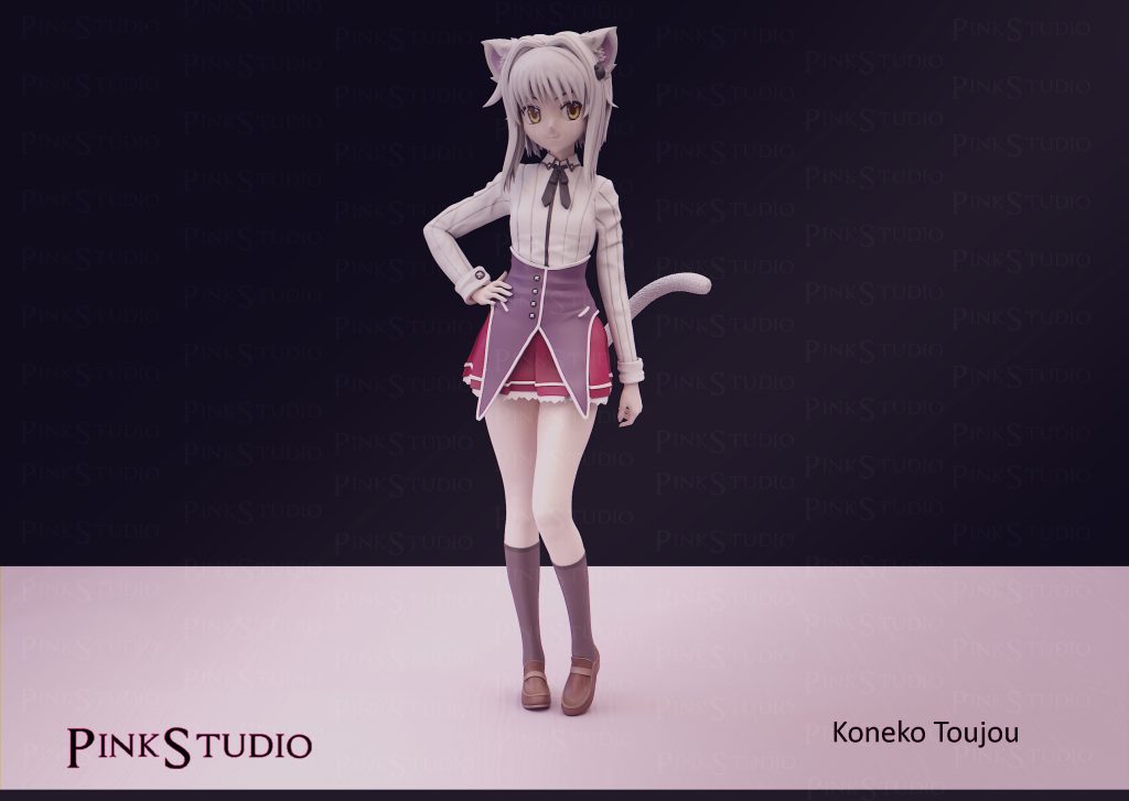 Pink Studio 恶魔高校 塔城小猫-P站图纸收藏馆