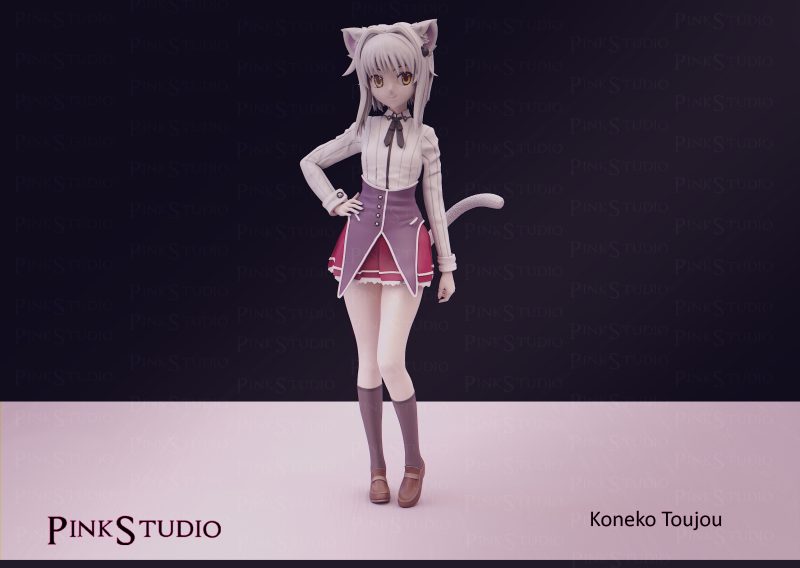 Pink Studio 恶魔高校 塔城小猫-P站图纸收藏馆