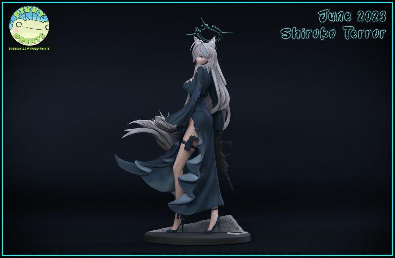 Pikitty 碧蓝档案 砂狼白子-P站图纸收藏馆