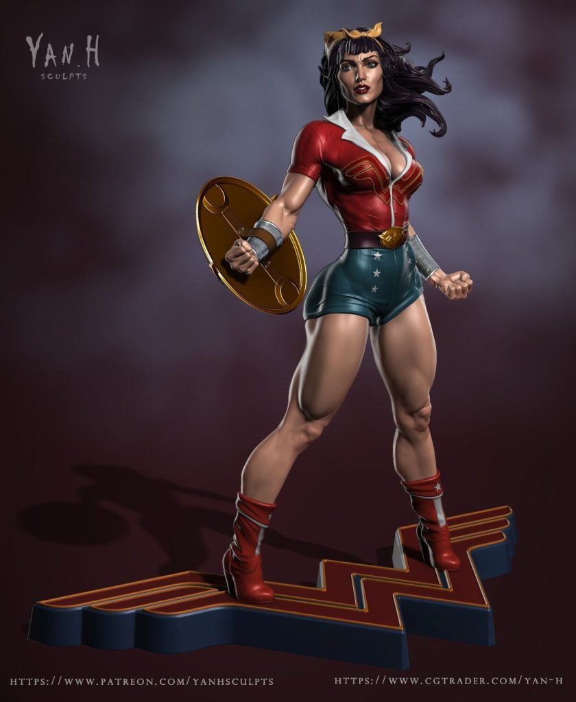 Yan H DC漫画 神奇女侠-P站图纸收藏馆
