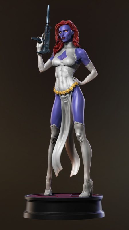 Yan H 漫威 魔形女-P站图纸收藏馆