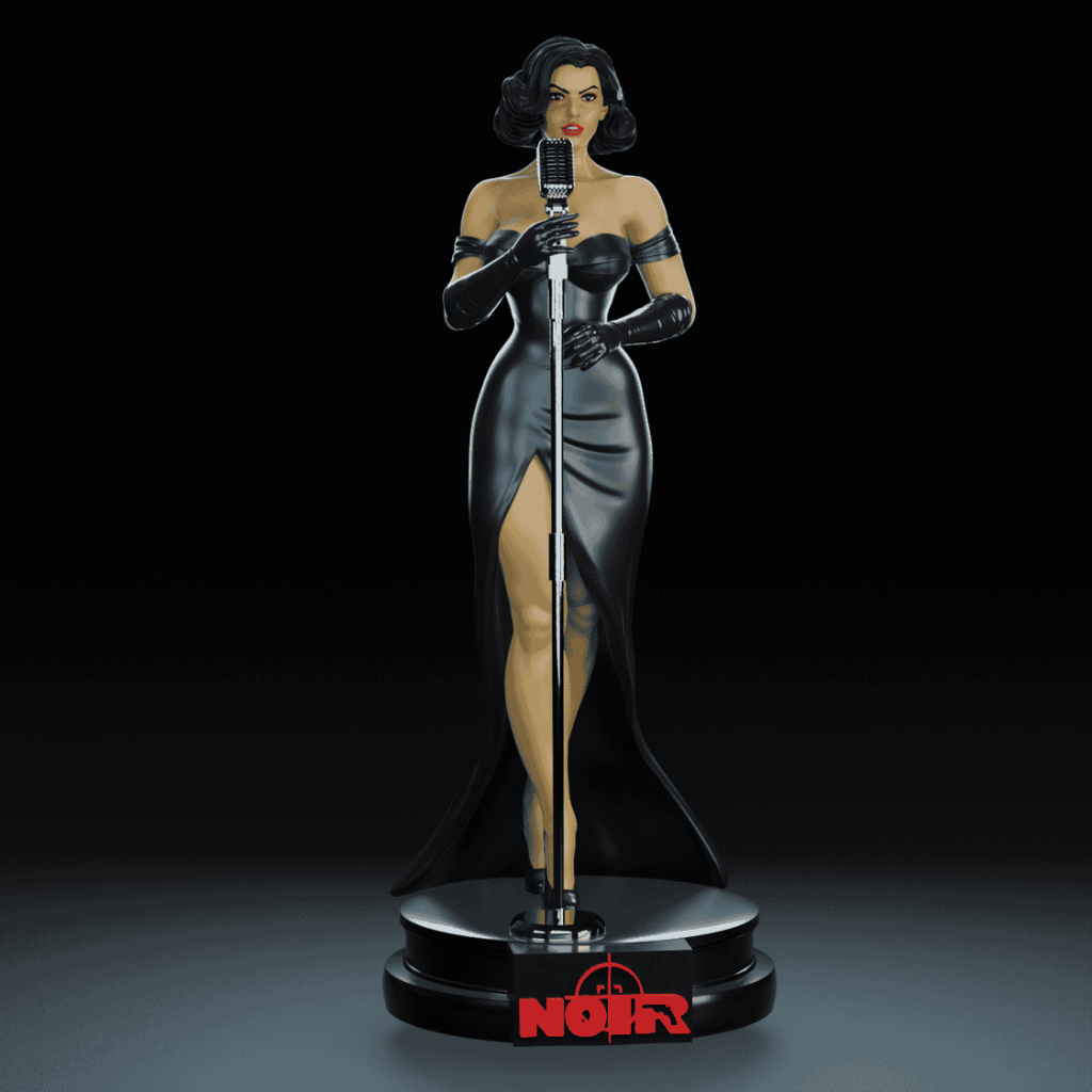 图片[1]-BrunoArt3D 黑色歌舞 卡普里斯-P站图纸收藏馆