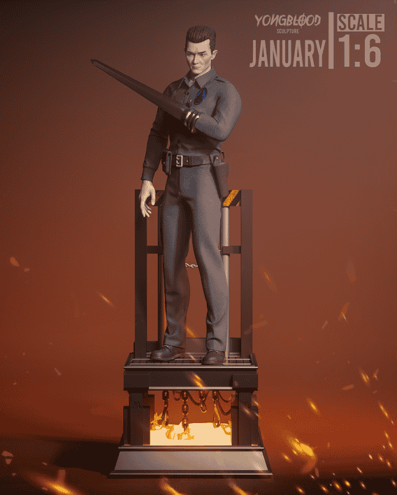 Yongblood Sculpture 终结者 T-1000-P站图纸收藏馆