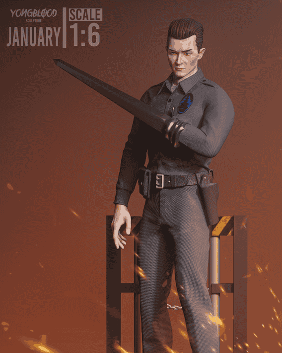 图片[2]-Yongblood Sculpture 终结者 T-1000-P站图纸收藏馆