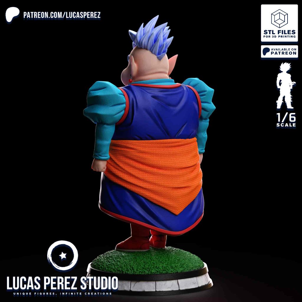 图片[2]-Lucas Perez 龙珠 北界王神-P站图纸收藏馆