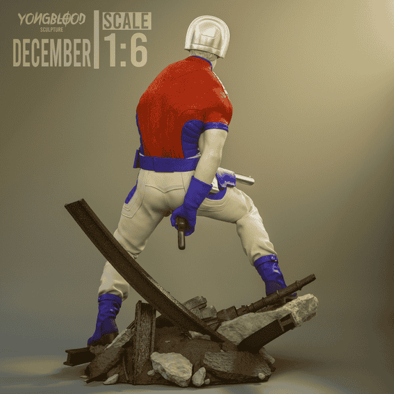 图片[3]-Yongblood Sculpture DC漫画 和平使者-P站图纸收藏馆