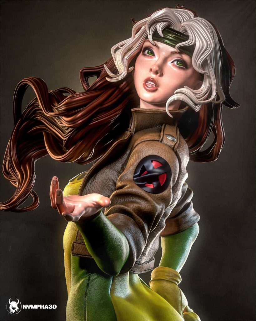 图片[2]-NYMPHA 3D 漫威 罗刹女 安娜·玛丽·勒博-P站图纸收藏馆
