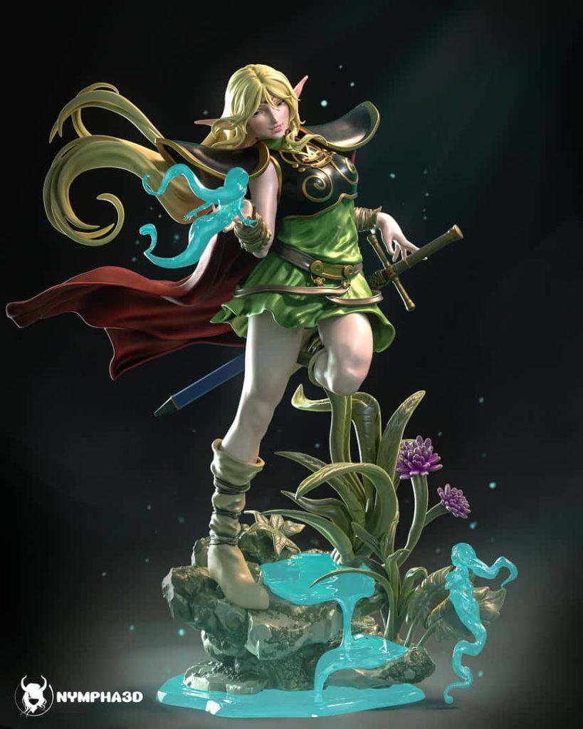 图片[1]-NYMPHA 3D 罗德斯岛战记 蒂德莉特-P站图纸收藏馆