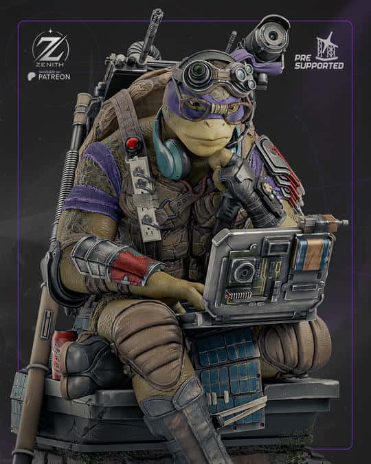 图片[2]-ZEZ STUDIOS 忍者神龟 多纳泰罗-P站图纸收藏馆