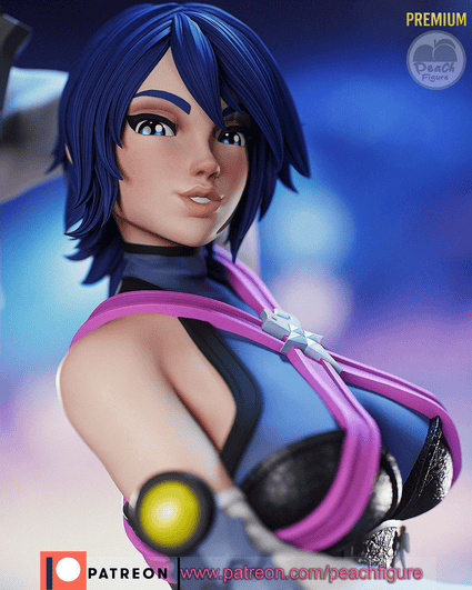 图片[2]-Peach Figure 王国之心 阿库娅-P站图纸收藏馆