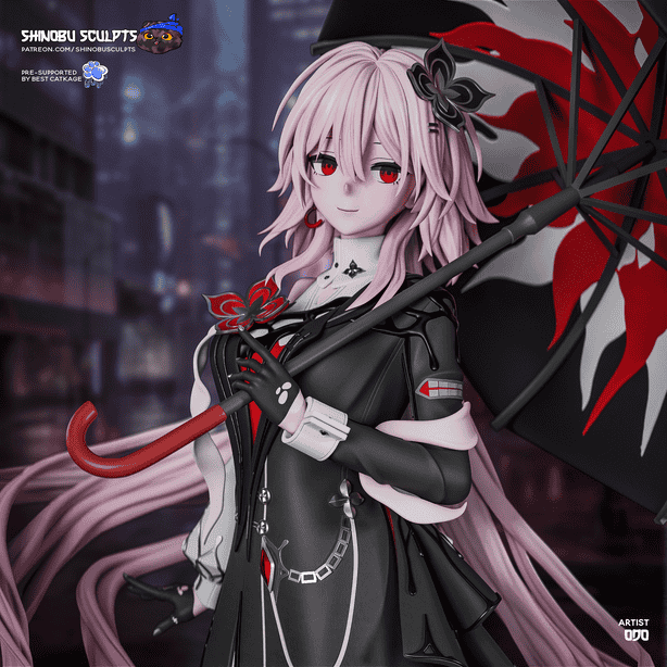 图片[2]-Shinobu Sculpts 崩坏：星穹铁道 长夜月-P站图纸收藏馆