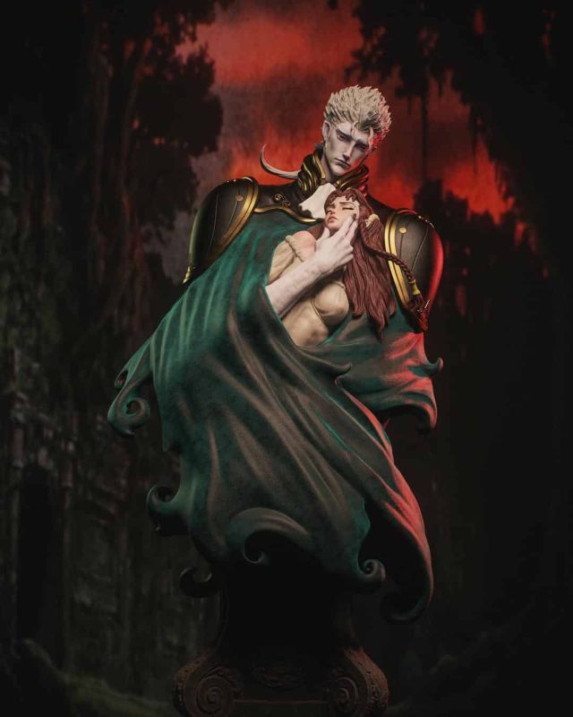 NYMPHA 3D 吸血鬼猎人D Meier and Charlotte-P站图纸收藏馆