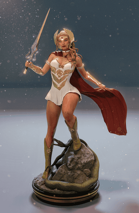 MCM3D 非凡的公主希瑞 希瑞-P站图纸收藏馆