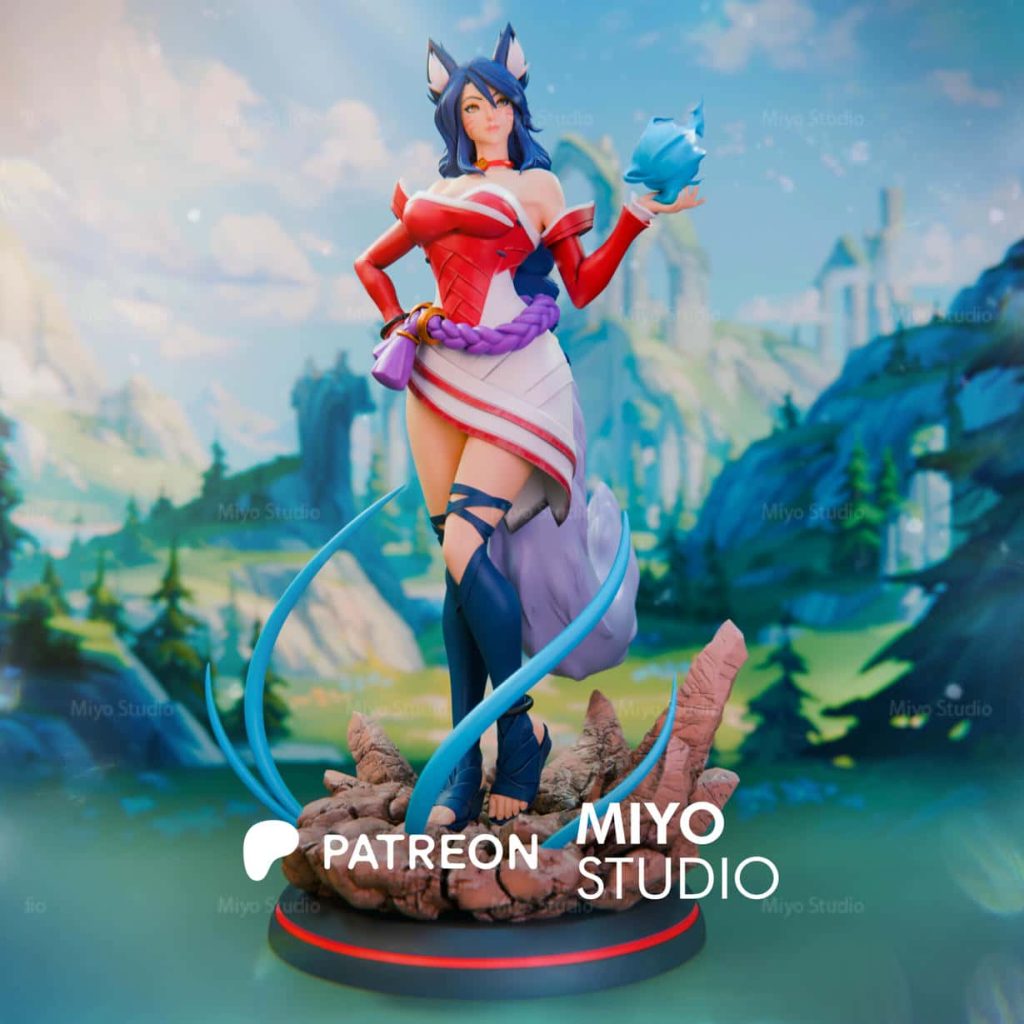 Miyo Studio 英雄联盟 阿狸-P站图纸收藏馆