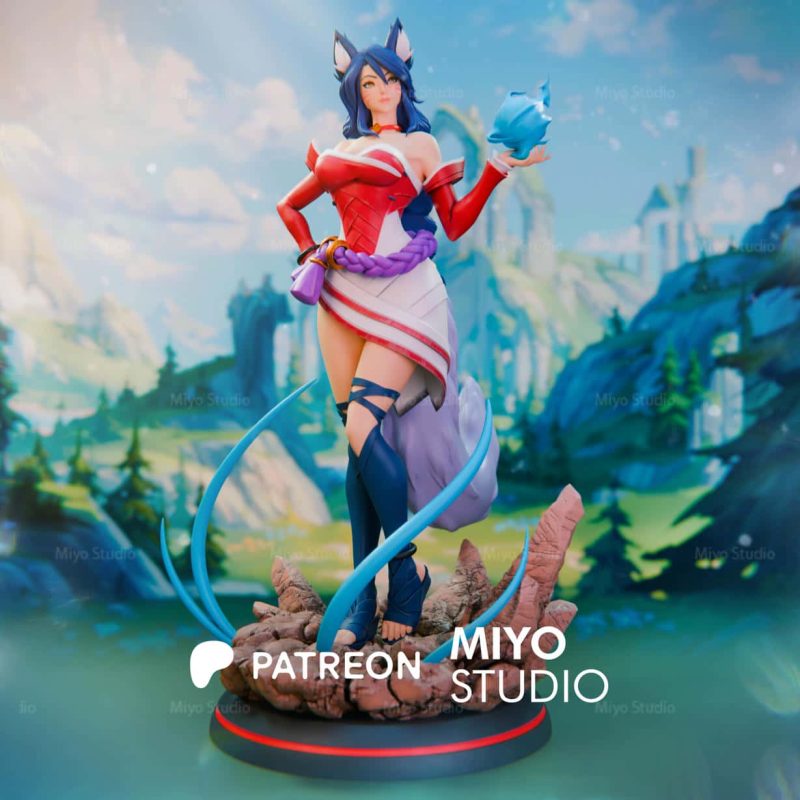Miyo Studio 英雄联盟 阿狸-P站图纸收藏馆
