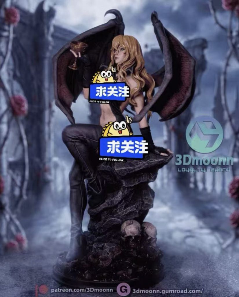 3Dmoonn 德古拉 德古丽娜-P站图纸收藏馆