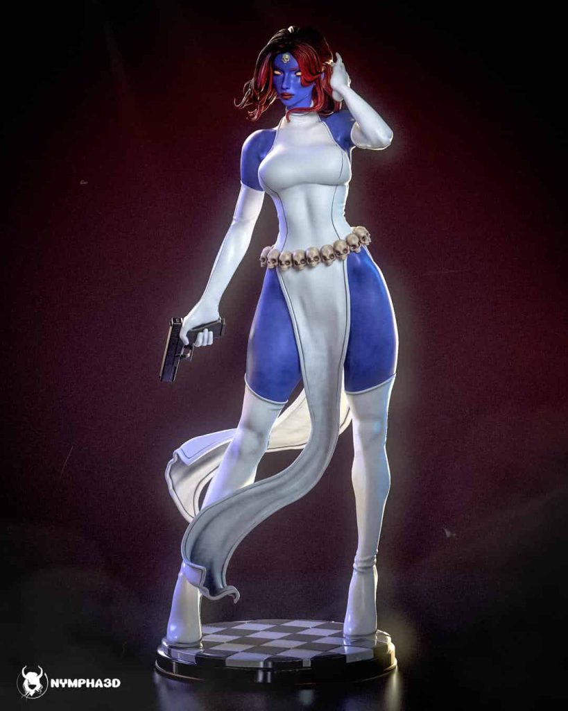 NYMPHA 3D 漫威 魔形女-P站图纸收藏馆