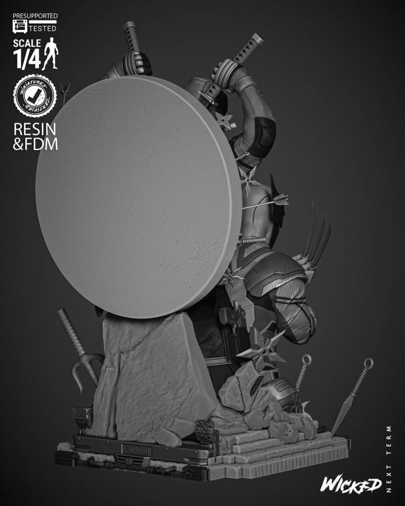 图片[4]-3DWicked 漫威 死待和金钢狼-P站图纸收藏馆