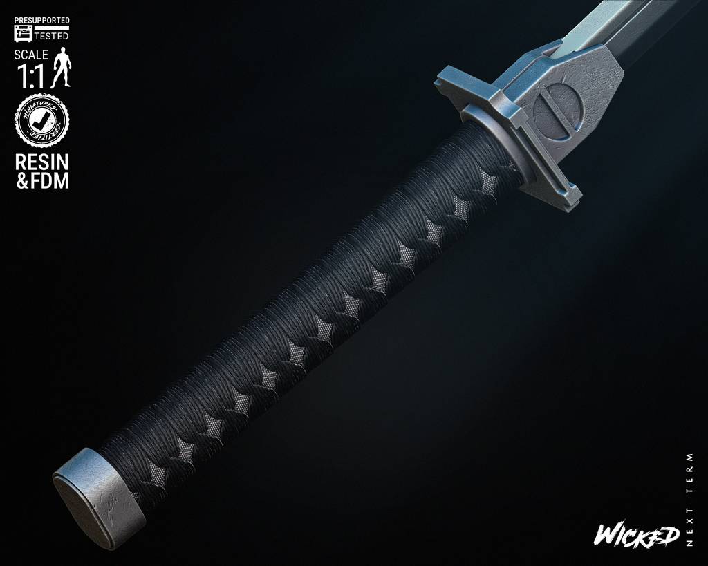 图片[2]-3DWicked 漫威 死待的刀-P站图纸收藏馆