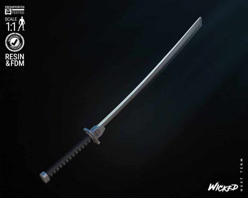 3DWicked 漫威 死待的刀-P站图纸收藏馆