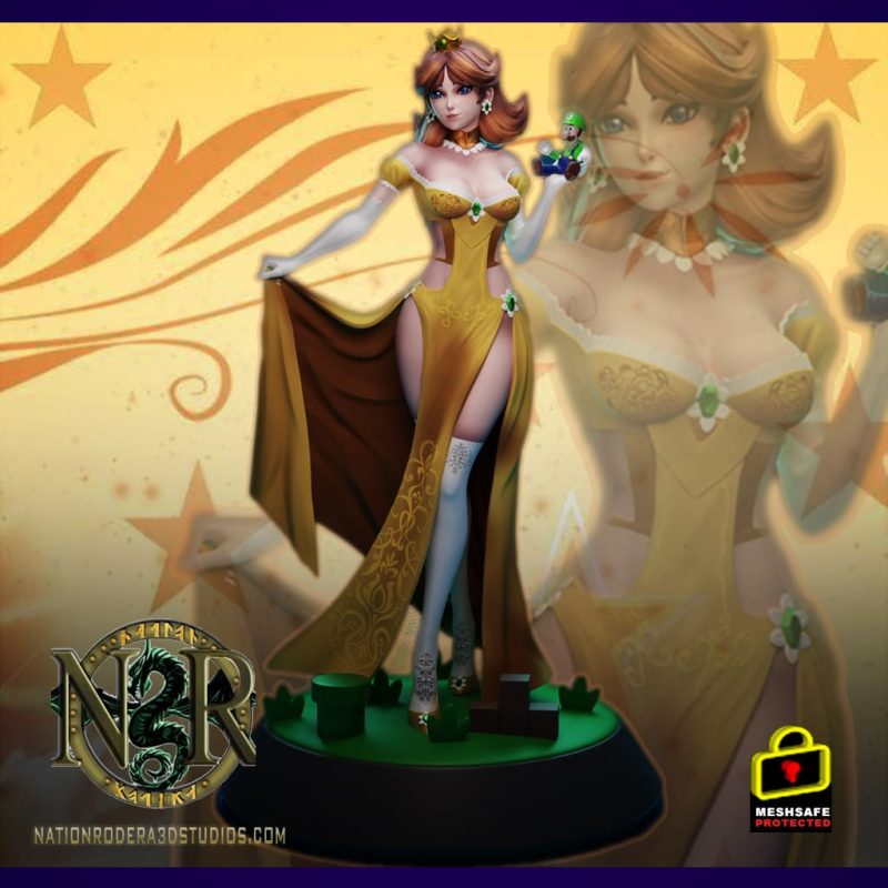 NR3DS 超级马里奥 黛西公主-P站图纸收藏馆