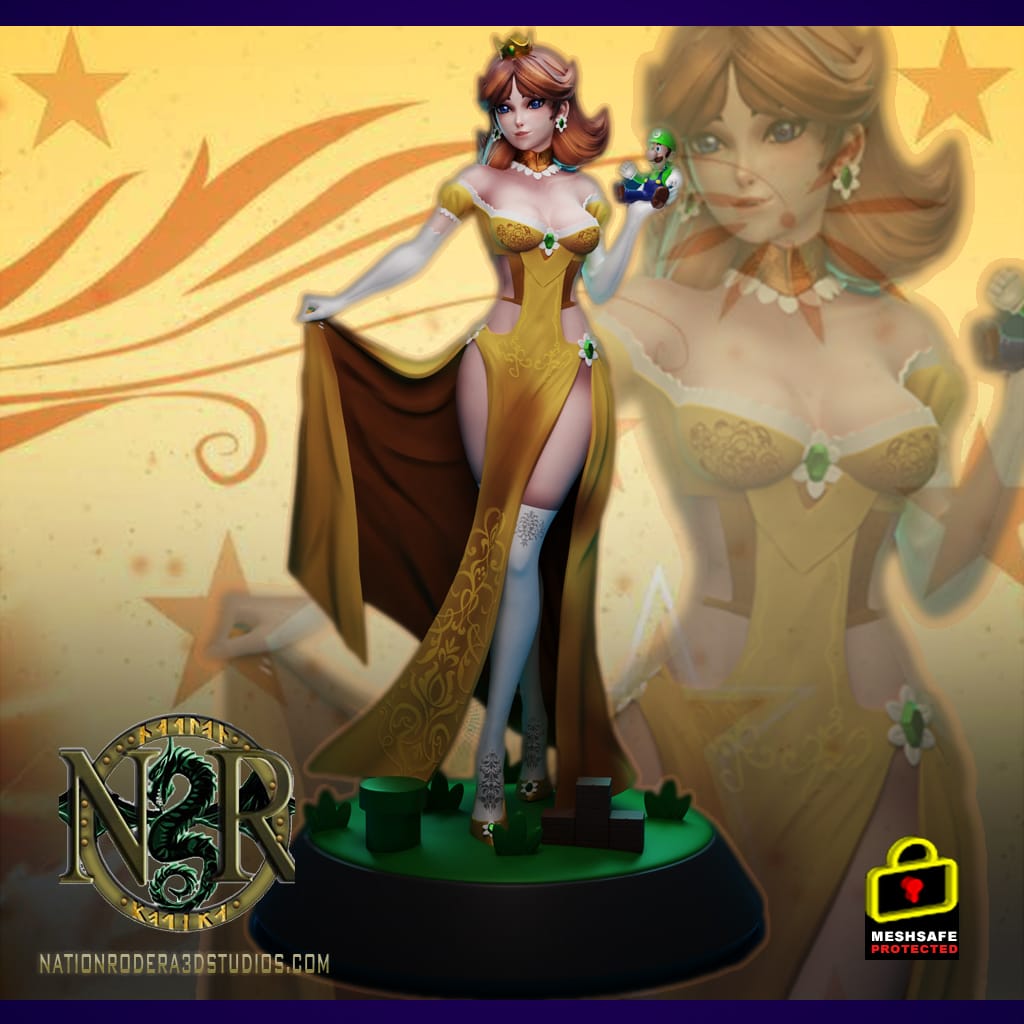 NR3DS 超级马里奥 黛西公主-P站图纸收藏馆