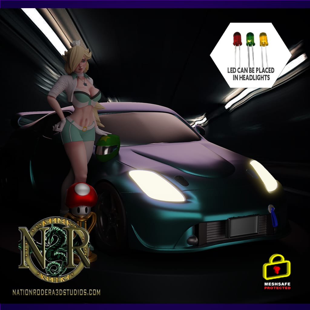 NR3DS 马里奥赛车 罗莎塔-P站图纸收藏馆