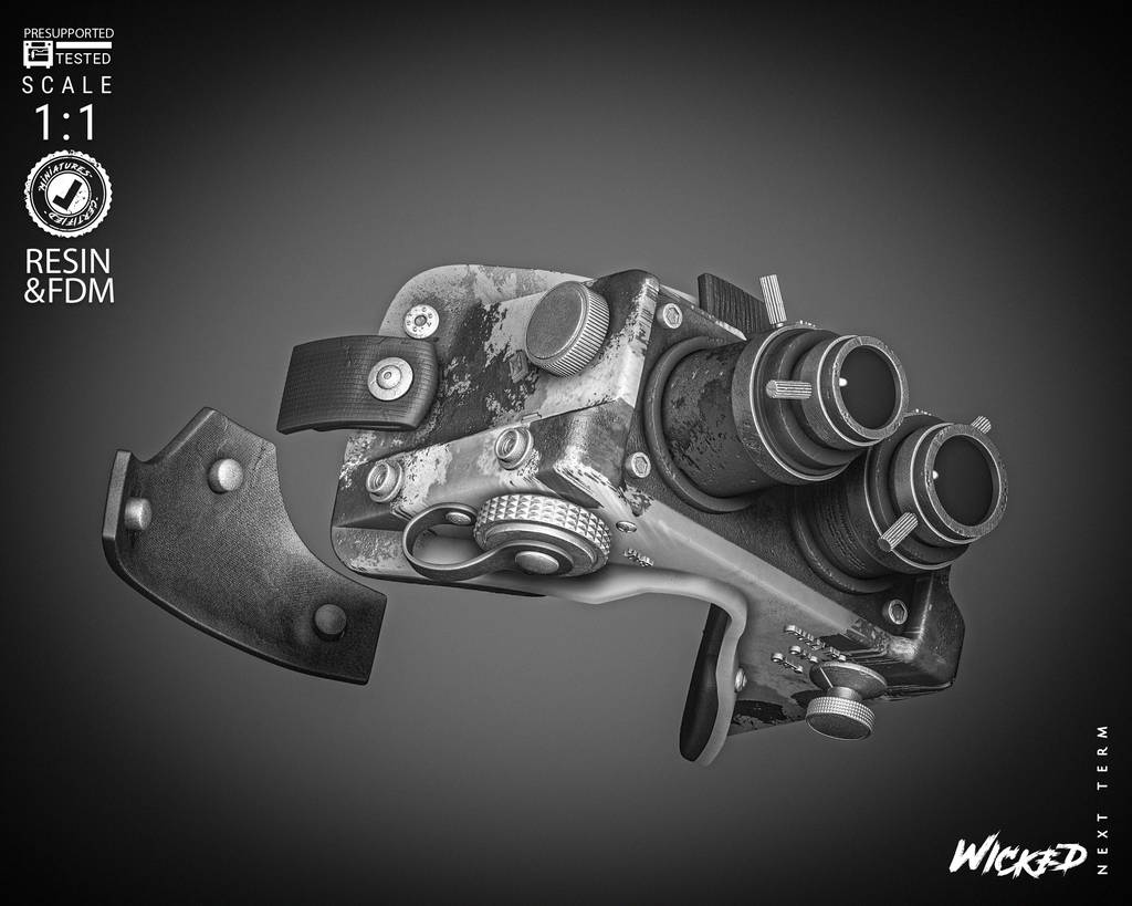 3DWicked 捉鬼敢死队 护目镜-P站图纸收藏馆