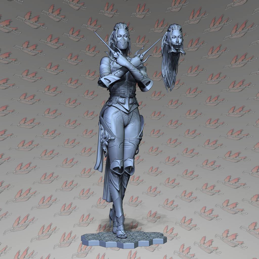 图片[2]-PCS 真人快打 米莉娜-P站图纸收藏馆