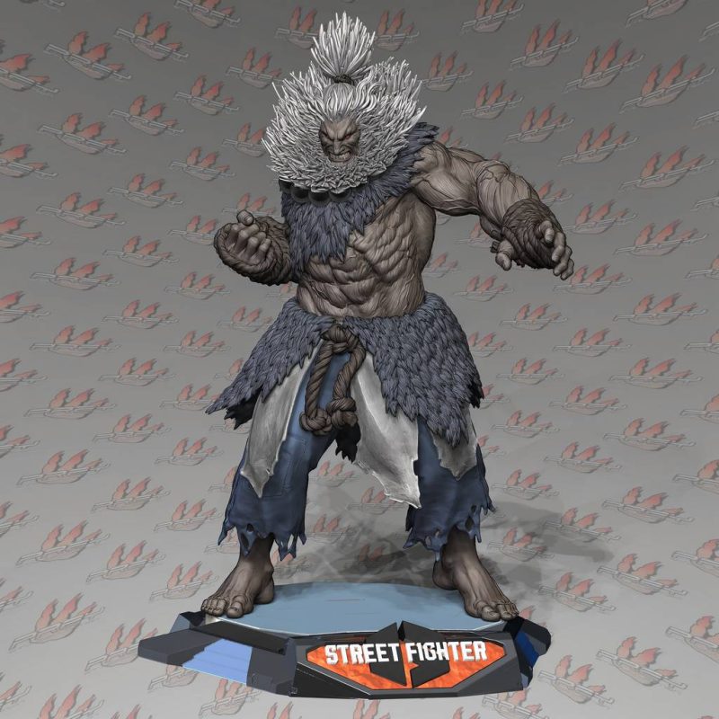 PCS 街头霸王 豪鬼-P站图纸收藏馆