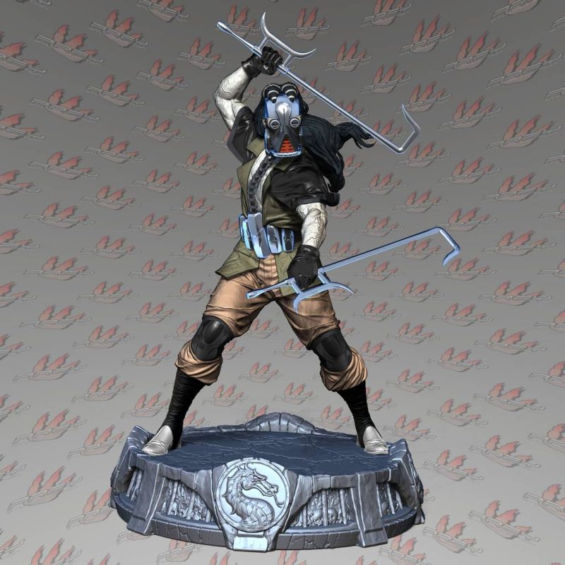 PCS 真人快打 烧伤人-P站图纸收藏馆