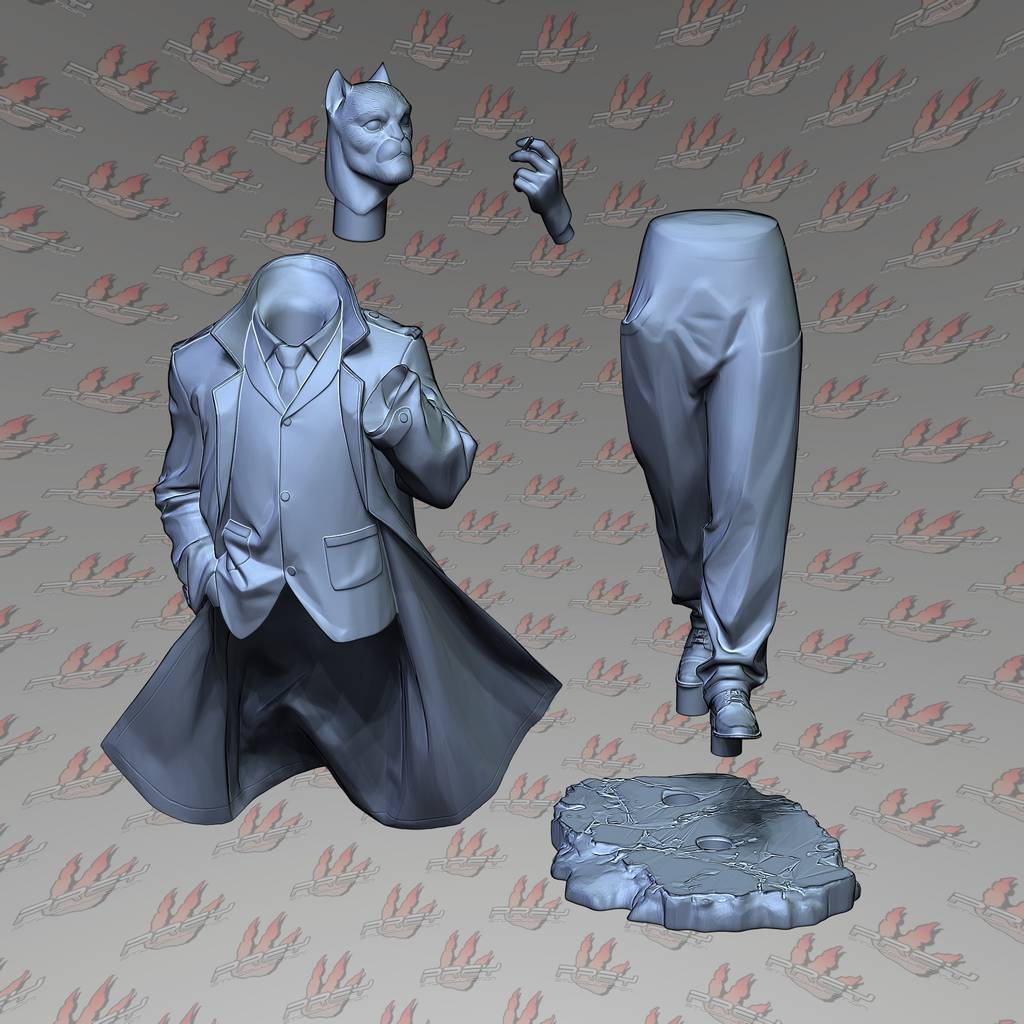 图片[3]-PCS 黑猫侦探 墨萨德-P站图纸收藏馆