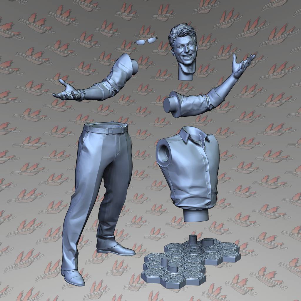 图片[2]-PCS 真人快打 乔尼凯奇-P站图纸收藏馆