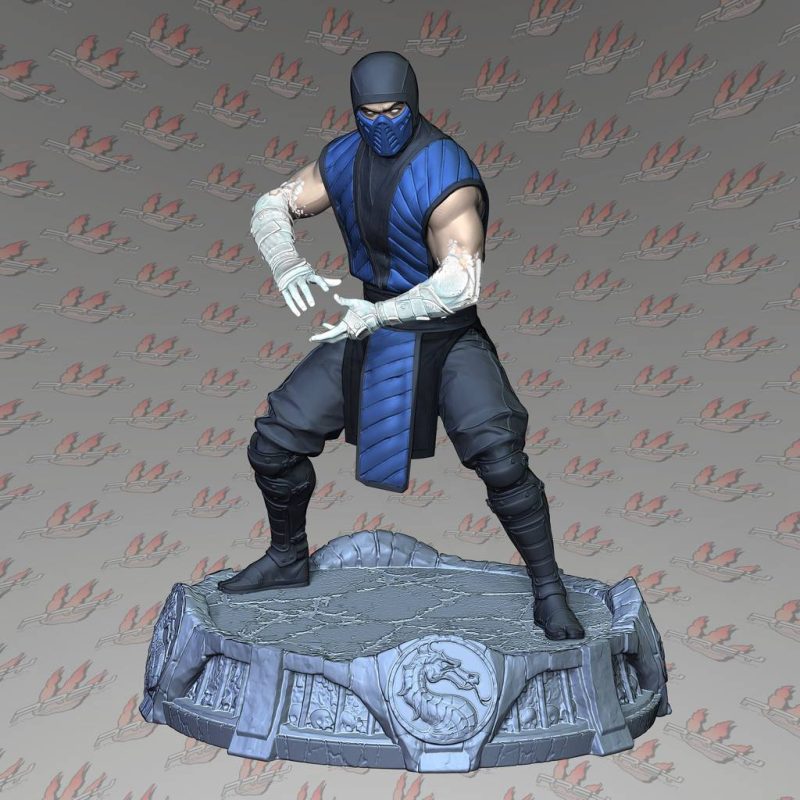 PCS 真人快打 忍者-P站图纸收藏馆