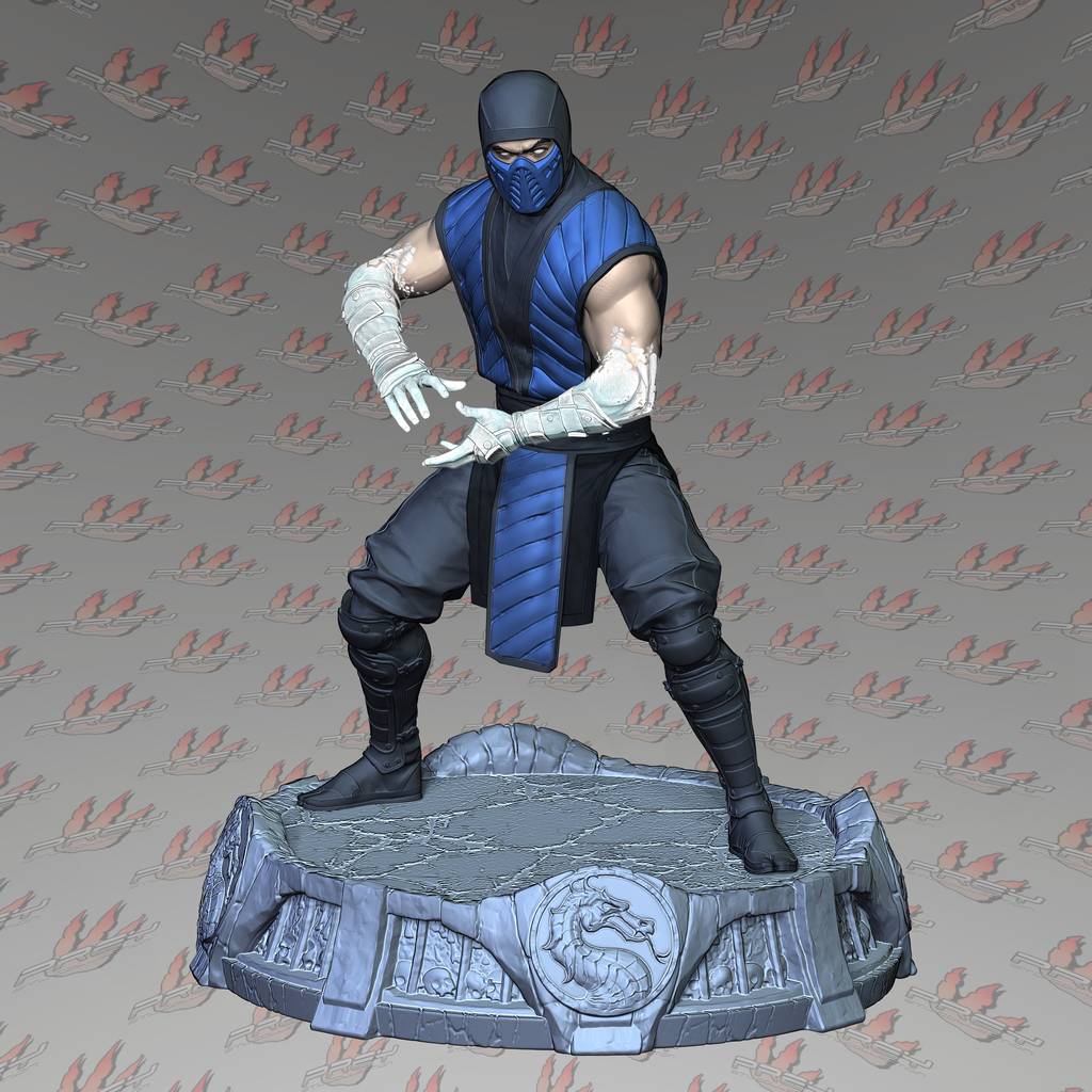 PCS 真人快打 忍者-P站图纸收藏馆