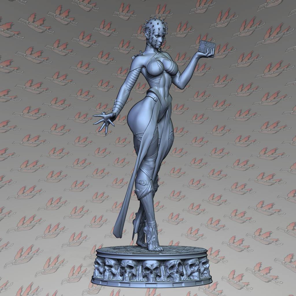 PCS 猛鬼追魂 钉子头女祭司-P站图纸收藏馆