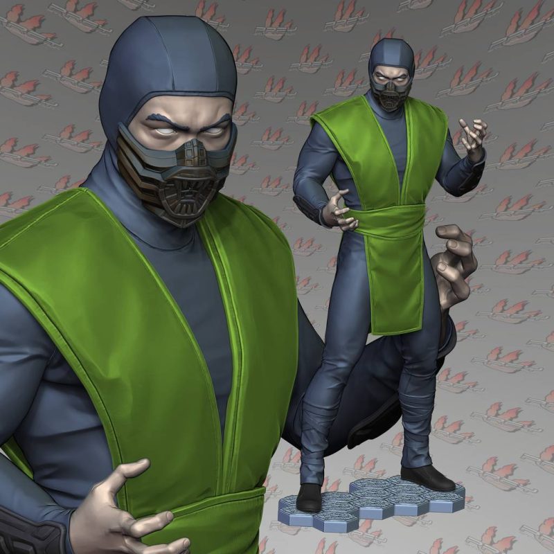 PCS 真人快打 Reptile-P站图纸收藏馆