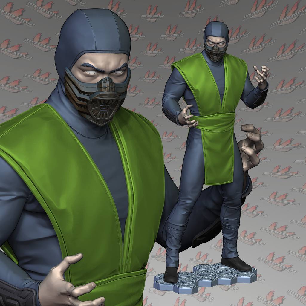 PCS 真人快打 Reptile-P站图纸收藏馆