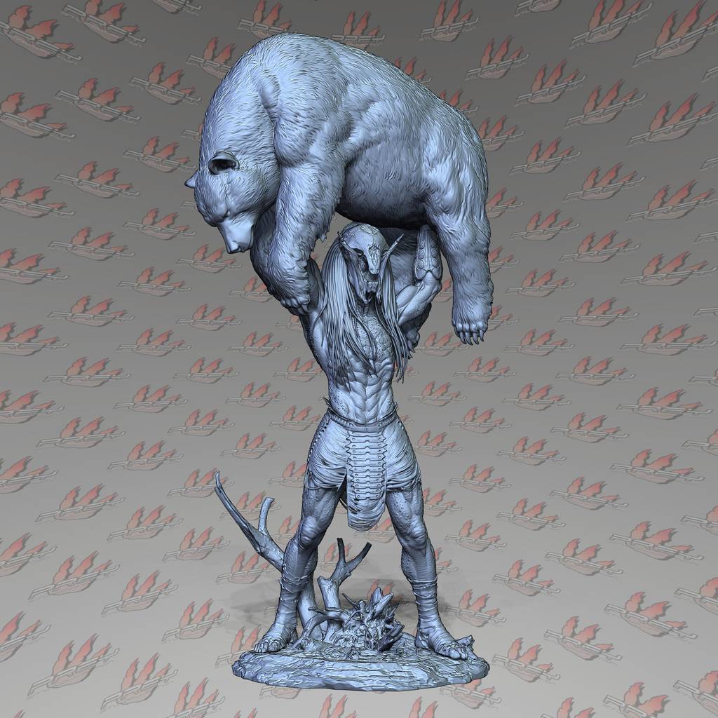 PCS 狂暴铁血战士-P站图纸收藏馆