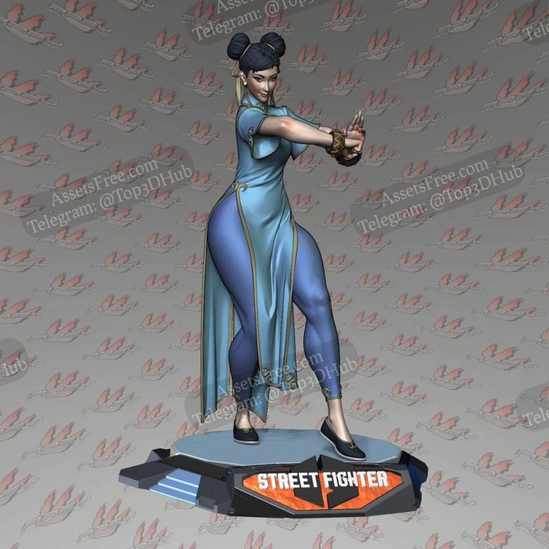 PCS 街头霸王 春丽-P站图纸收藏馆