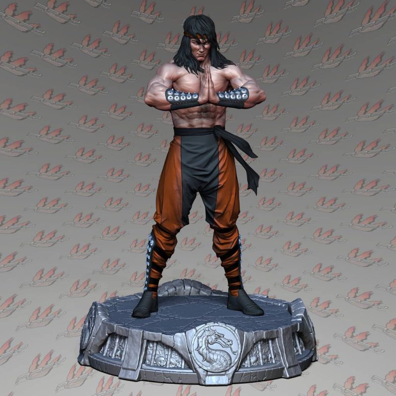 PCS 真人快打 刘康-P站图纸收藏馆