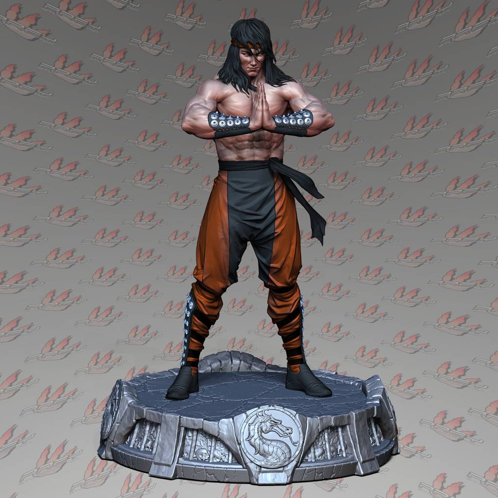 PCS 真人快打 刘康-P站图纸收藏馆