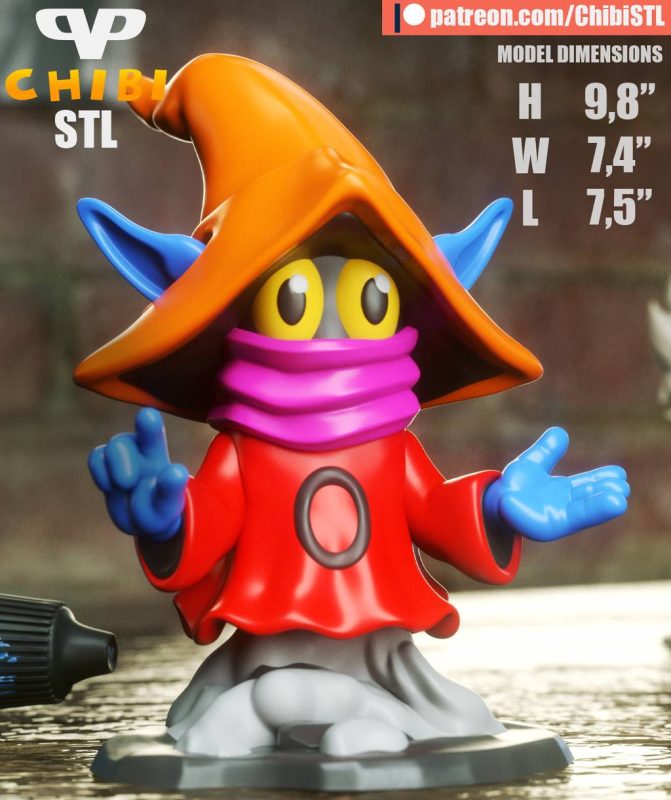 Chibi STL 宇宙的巨人希曼 奥克-P站图纸收藏馆