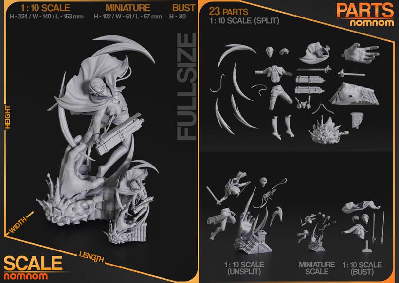 图片[3]-NomNom 进击的巨人 利利威尔-P站图纸收藏馆