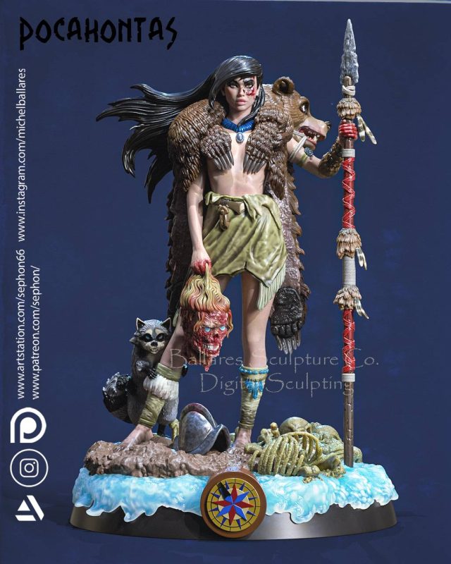 Geek MB 风中奇缘 波卡洪塔斯-P站图纸收藏馆