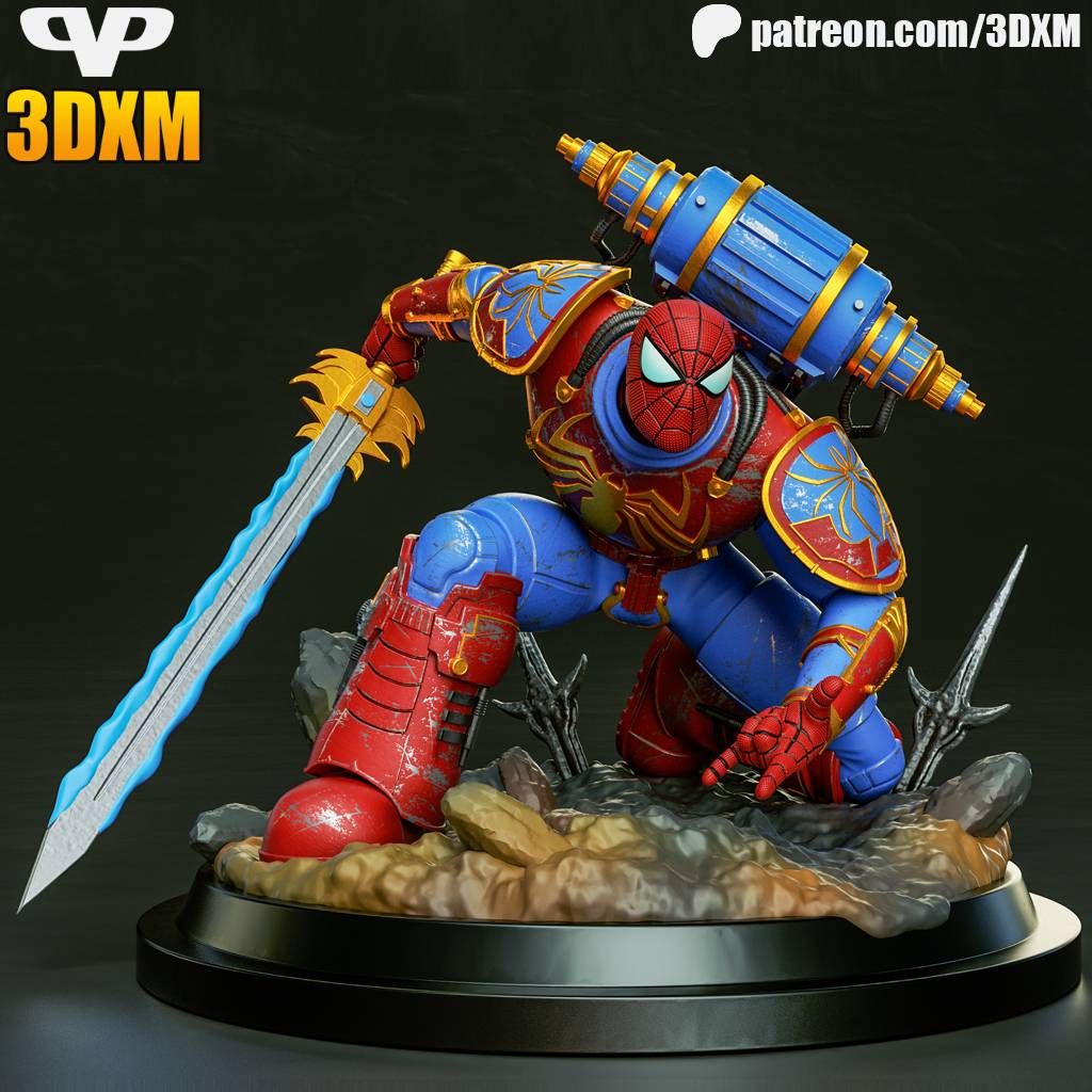 Chibi STL 漫威 蜘蛛侠-P站图纸收藏馆