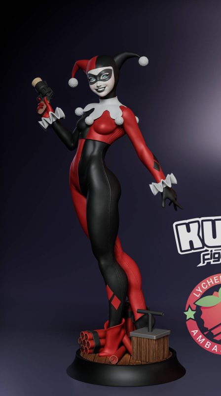 KuGo figures DC漫画 哈利·奎恩-P站图纸收藏馆